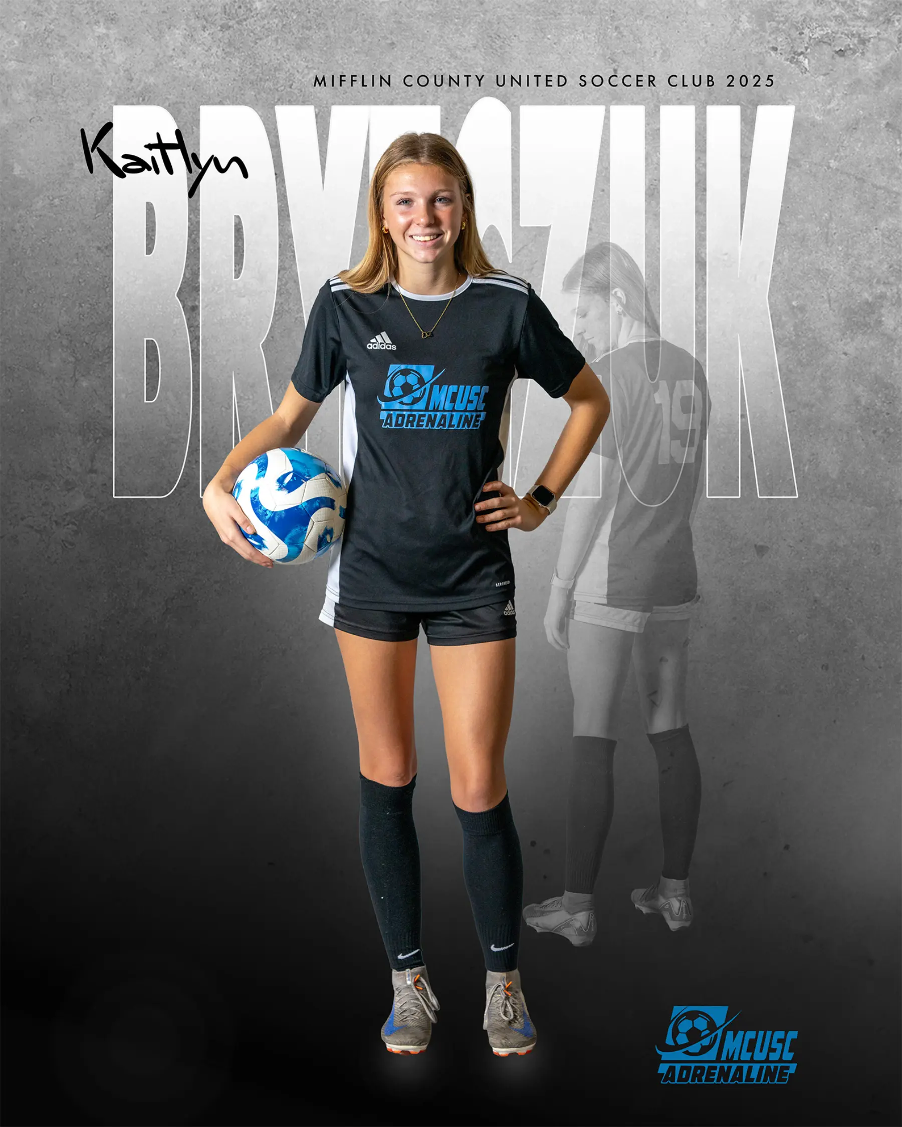 Youth athlete individual portrait session by Shutter Creek Photography