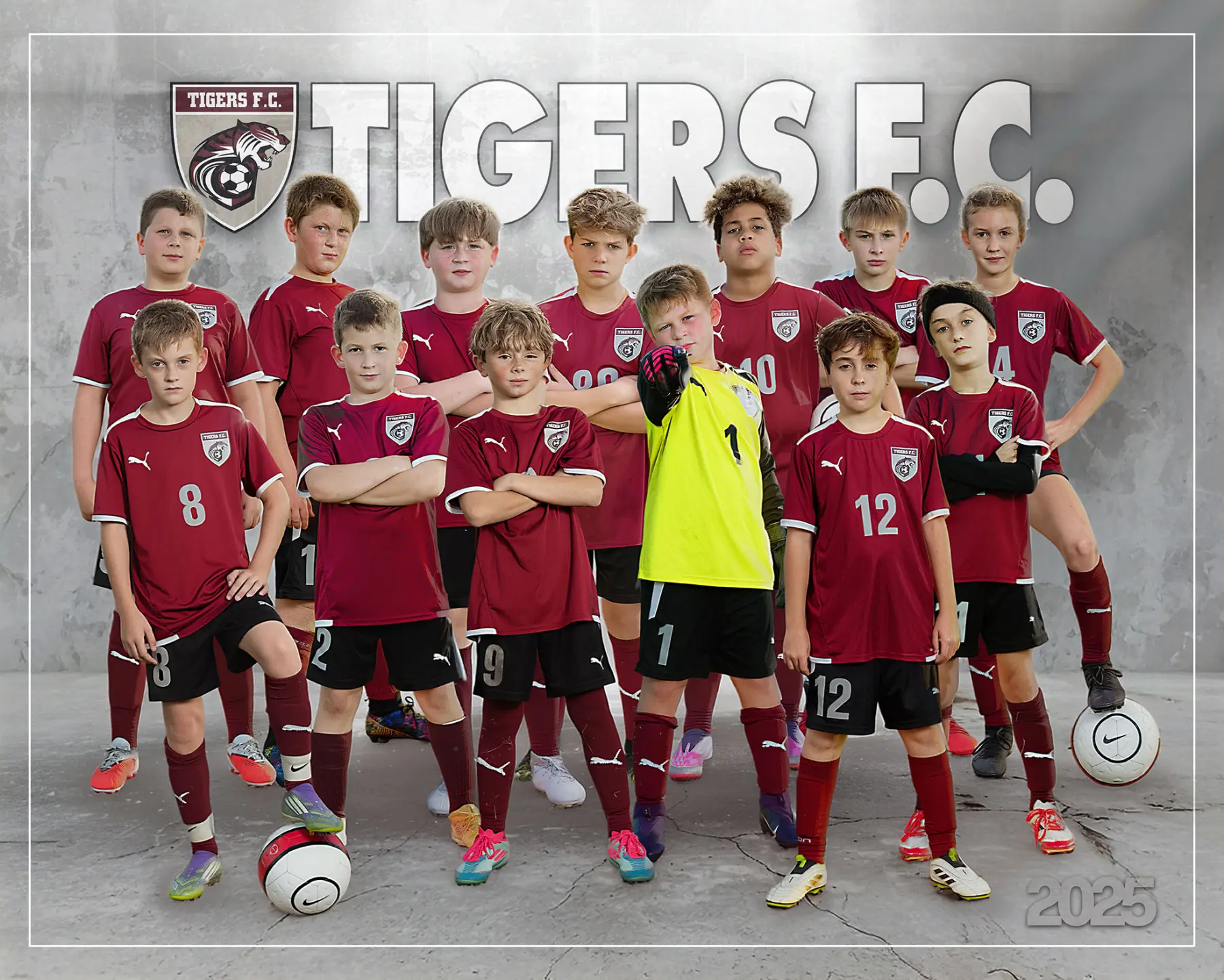 Youth athlete individual portrait session by Shutter Creek Photography