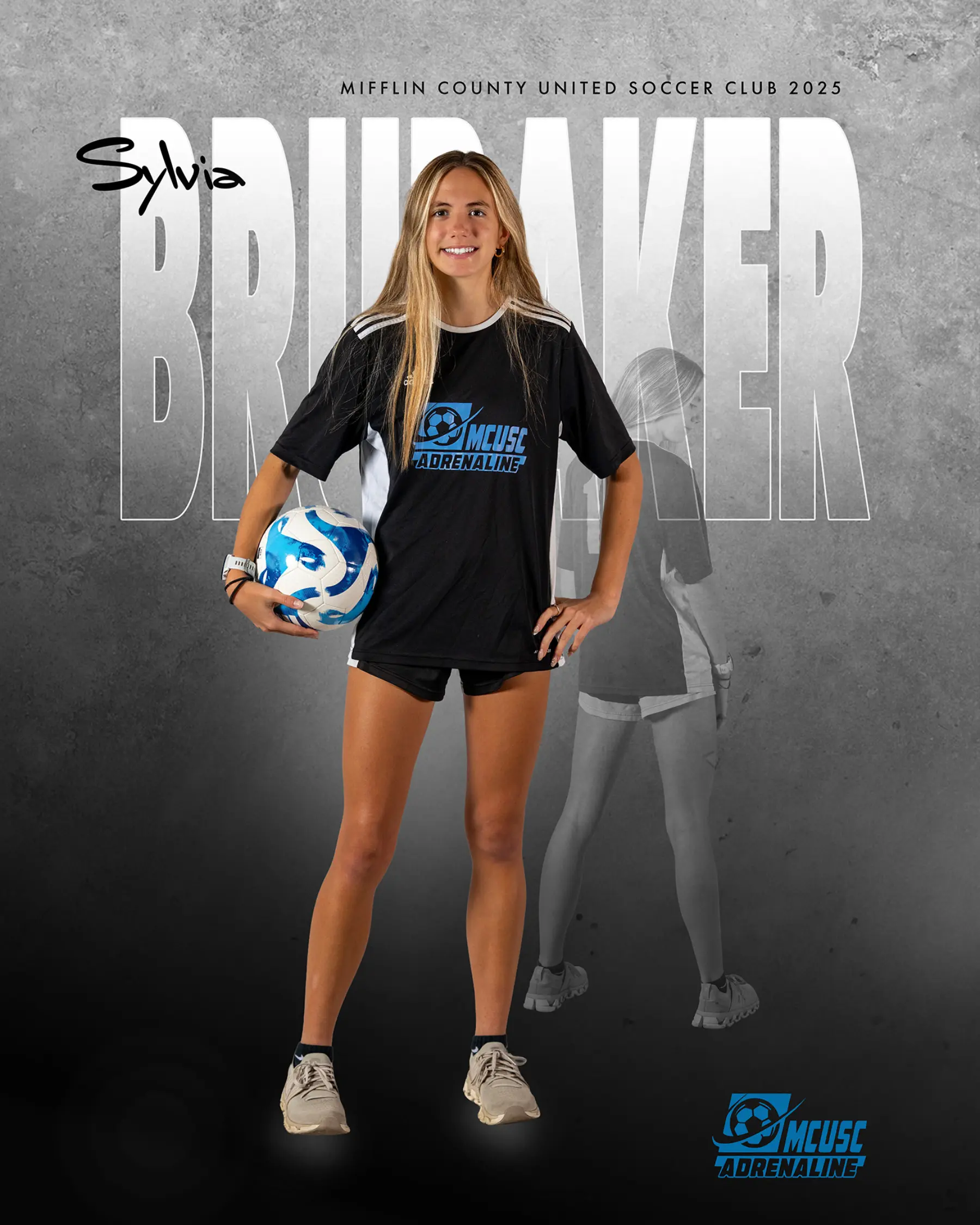 Youth athlete individual portrait session by Shutter Creek Photography