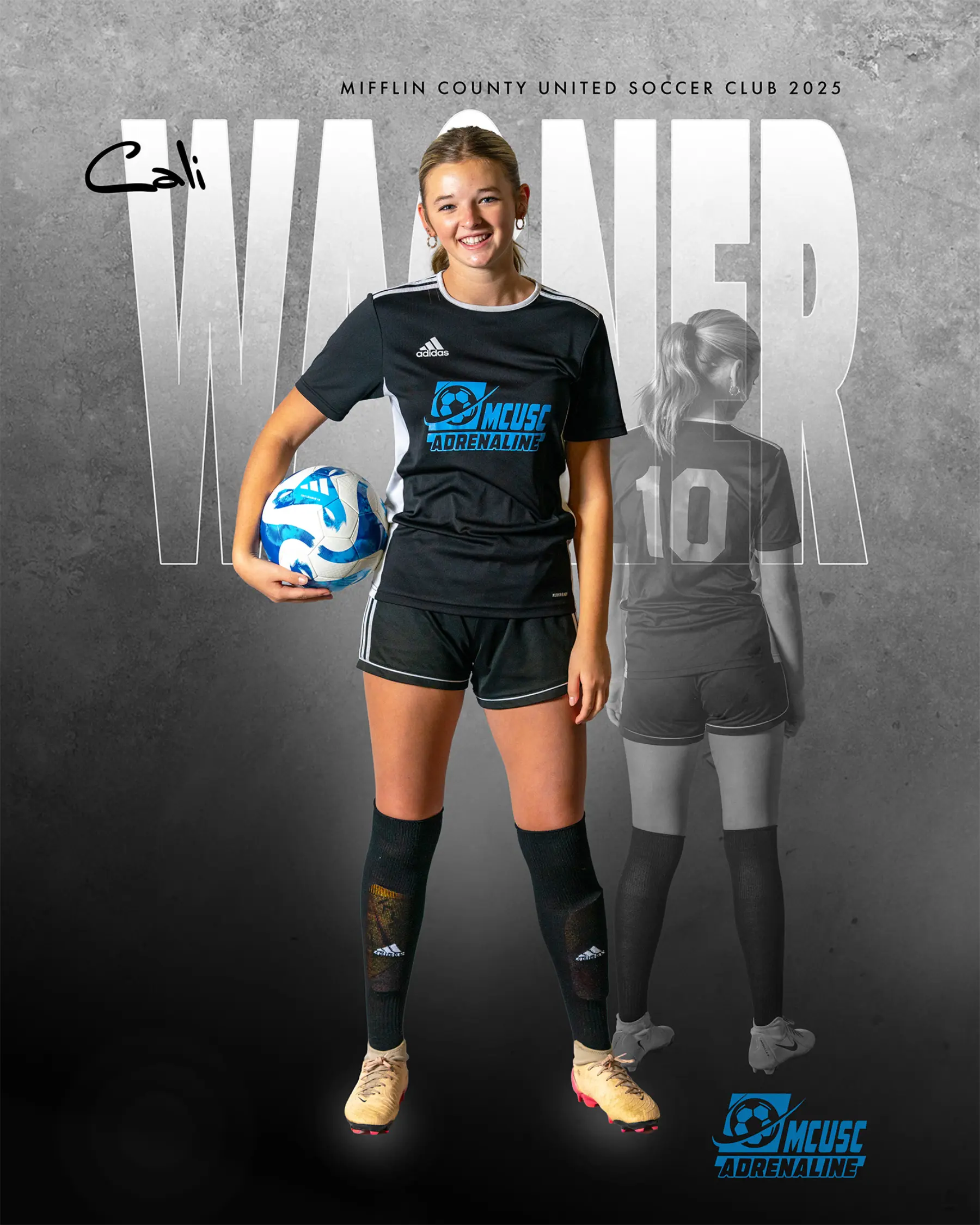 Youth sports team photo session by Shutter Creek Photography in Central Pennsylvania